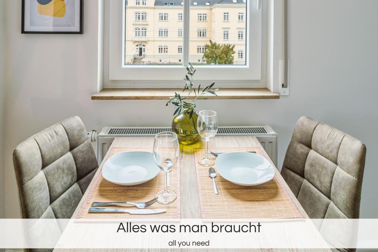 "Neptunblick"- Naehe Altstadt - Ruhig - Balkon - Parkplaetze Dresden Exterior photo